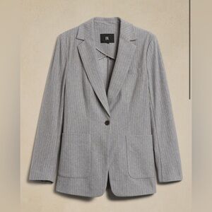 Banana Republic Georgina Italian Pinstripe Blazer